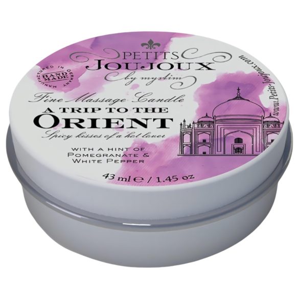 Petits Joujoux Orient - Massagenkerze 43ml - Granatapfel-Weißer-Pfeffer