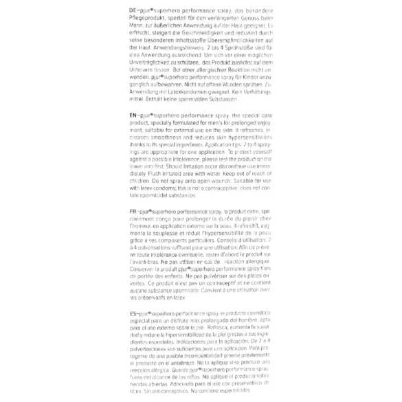 Pjur Superheld Orgasmus-Stopp (20 ml)