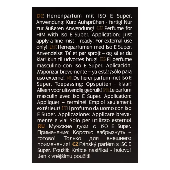 P6 Iso E Super - Pheromon-Parfüm mit maskulinem Duft (30ml)