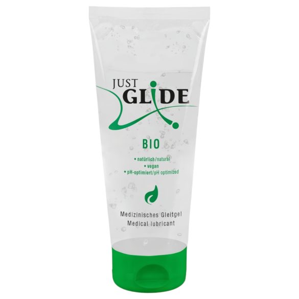 Just Glide Bio - veganes Gleitgel auf Wasserbasis (50 ml) - 200ml