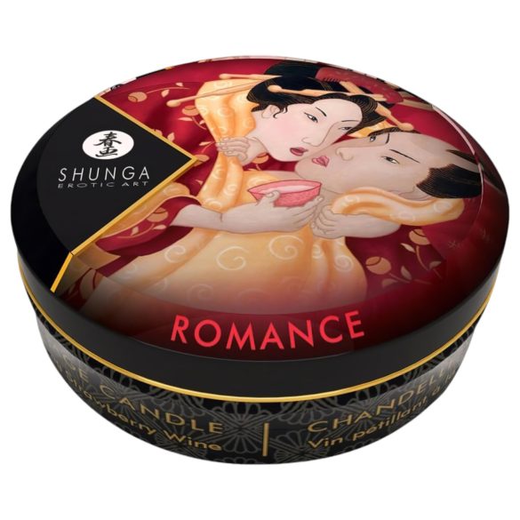 Shunga - Massagekerze - Erdbeere (30 ml)