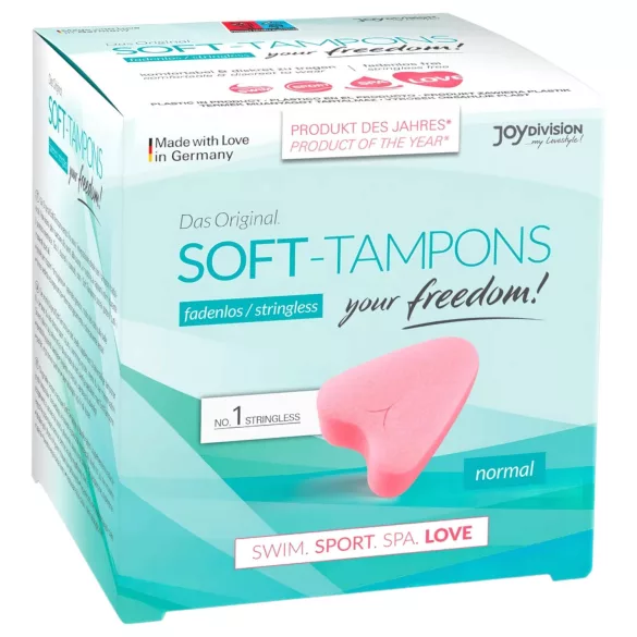 JoyDivision Soft-Tampons - schnurlose weiche Tampons (3 Stk.)