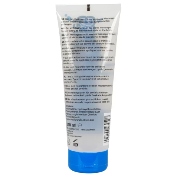 KlatschNass - hyaluron wasserbasiertes Gleitmittel (240ml)