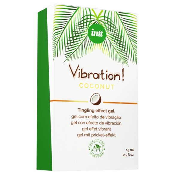 Intt Vibration! - Flüssiger Vibrator - Kokosnuss (15ml)