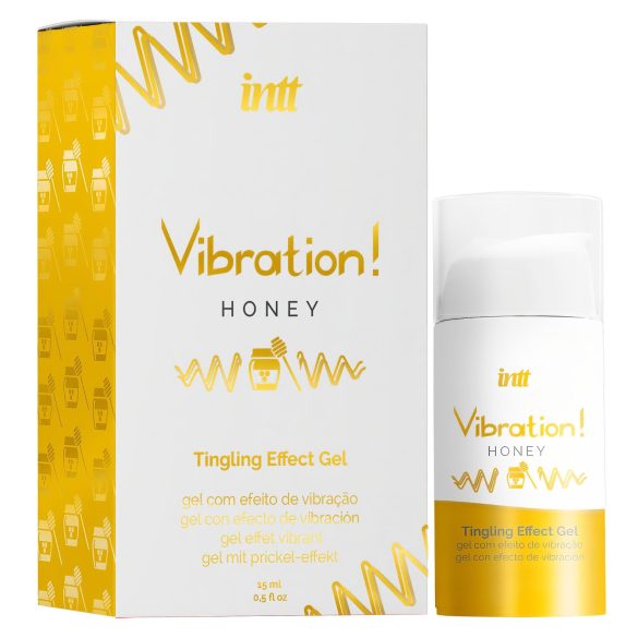 Intt Vibration! - Flüssiger Vibrator - Honig (15ml)