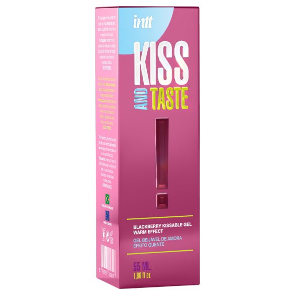 Intt Kiss and Taste - Wärmendes Gleitgel - Brombeere (55ml)