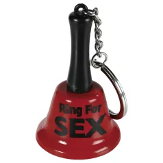 Sex-Einladungs-Schlüsselanhänger mit Glocke