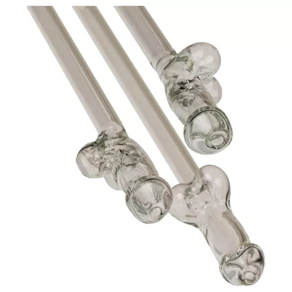 Straw Willy - klare Penis-Trinkhalme (4 Stk.)