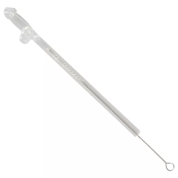 Straw Willy - klare Penis-Trinkhalme (4 Stk.)