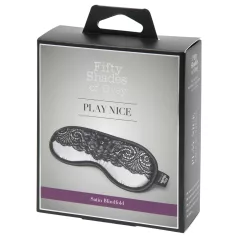 Fifty Shades of Grey - Satin Augenmaske (Silber)