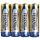 4er Pack langlebige AA-Batterien
