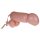 Cock Fighting - aufblasbarer Strap-On-Penis (natur)
