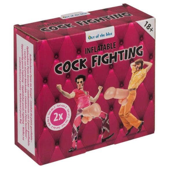Cock Fighting - aufblasbarer Strap-On-Penis (natur)