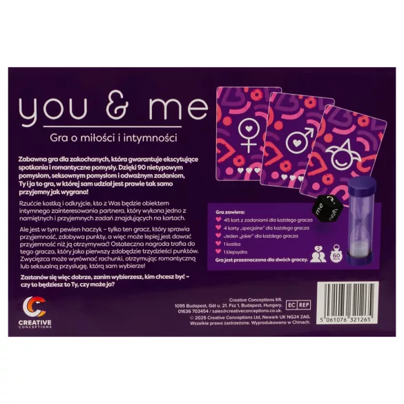you & me - erotisches Paarspiel (polnisch)