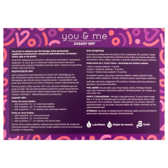 you & me - erotisches Paarspiel (polnisch)