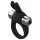 Pulselock Vantr - Vibrations-Penisring mit Häschen (schwarz) - 30 mm
