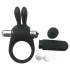 Pulselock Vantr - Vibrations-Penisring mit Häschen (schwarz) - 30 mm