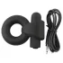 Pulselock Vantr - wiederaufladbarer Vibrations-Penisring (schwarz) - 25 mm