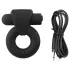 Pulselock Vantr - wiederaufladbarer Vibrations-Penisring (schwarz) - 25 mm