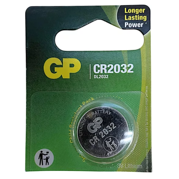 GP Knopfzelle - CR2032 (1 Stück)