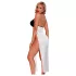 JSY 028 - sexy Kleid-Set (weiß-schwarz)