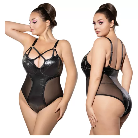 JSY 063 - schwarzer Body (XL-2XL)