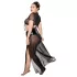 JSY 065 - schwarzes Babydoll-Set (XL-2XL)
