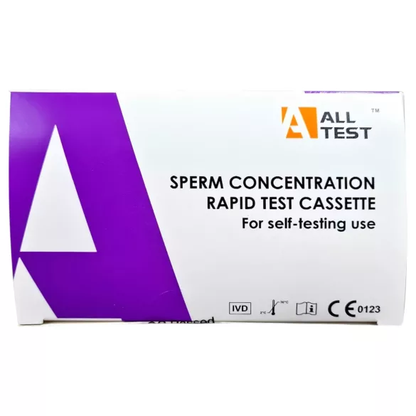 Alltest-Schnelltest zur Bestimmung der Spermakonzentration für die Anwendung zu Hause (2 Stk.)