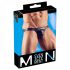 Svenjoyment – Glänzender Jockstrap (Schwarz)
