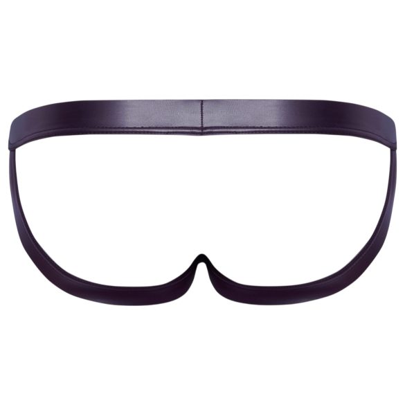 Glänzender Minimal-Slip für Herren (schwarz)