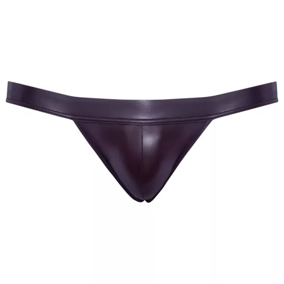 Glänzender Minimal-Slip für Herren (schwarz) - XL