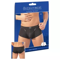 Svenjoyment - Piraten-Boxershorts (schwarz) - L