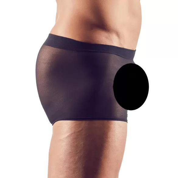 Svenjoyment - Transparente Boxershorts Set - Schwarz (2-teilig) S-L
