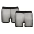 Svenjoyment - Transparente Boxershorts Set - Schwarz (2-teilig) S-L