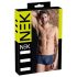 NEK - Schwarze Schnürung Netz-Boxershorts (Blau)