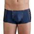 NEK - Schwarze Schnürnetz-Boxershorts (Blau) - M