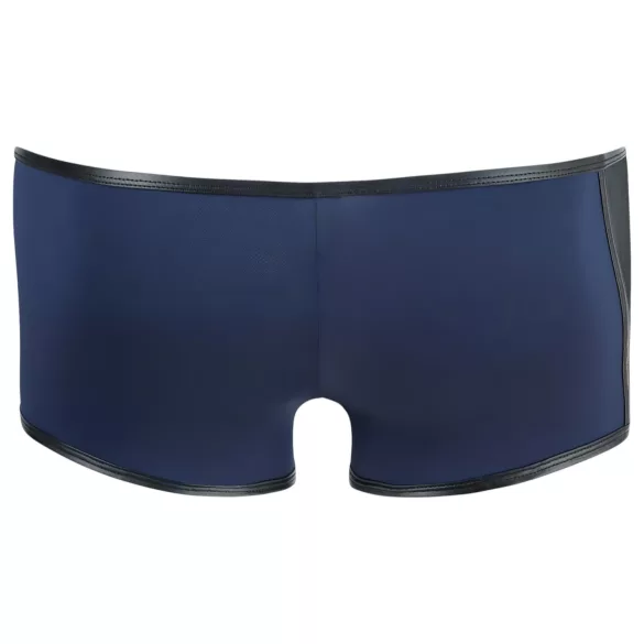 NEK - Schwarze Schnürnetz-Boxershorts (Blau) - L