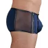 NEK - Schwarze Schnürnetz-Boxershorts (Blau) - L
