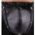 Svenjoyment - Matt-Boxershorts mit Strass und Reißverschluss (schwarz)