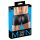 Svenjoyment - Matt-Boxershorts mit Strass und Reißverschluss (schwarz) - M