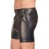 NEK - Längere Herren-Shorts mit Metallschnalle (Schwarz)