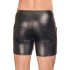 NEK - Längere Herren-Shorts mit Metallschnalle (Schwarz) - L