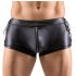 Svenjoyment - Matt-Boxershorts mit seitlicher Schnürung (Schwarz) - M