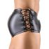 Svenjoyment - Matt-Boxershorts mit seitlicher Schnürung (Schwarz) - M