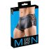 Svenjoyment - Matt-Boxershorts mit seitlicher Schnürung (Schwarz) - L