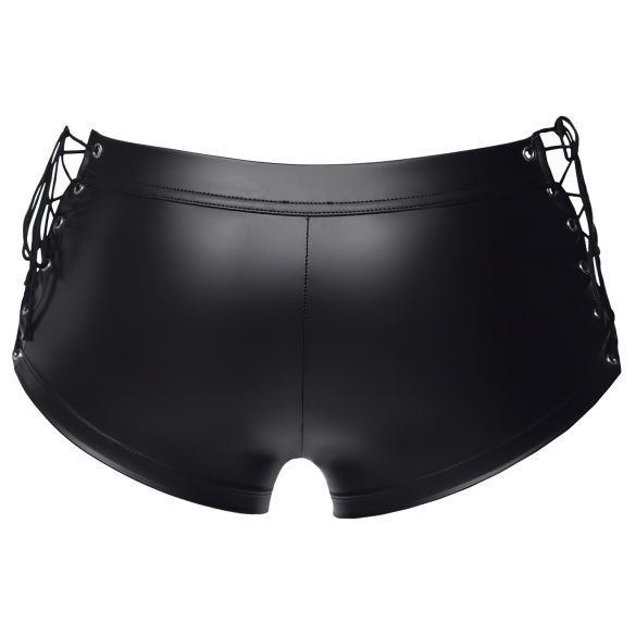Svenjoyment - Matt-Boxershorts mit seitlicher Schnürung (Schwarz) - L