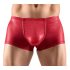 Svenjoyment - glänzende Push-up-Boxershorts (Rot) - M