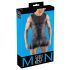 Svenjoyment - ärmelloser, kurzer Herren-Overall (schwarz) - XL