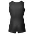 Svenjoyment - ärmelloser, kurzer Herren-Overall (schwarz) - XL