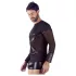 NEK - Langarmshirt mit Kreuzträger für Herren (schwarz) - XL